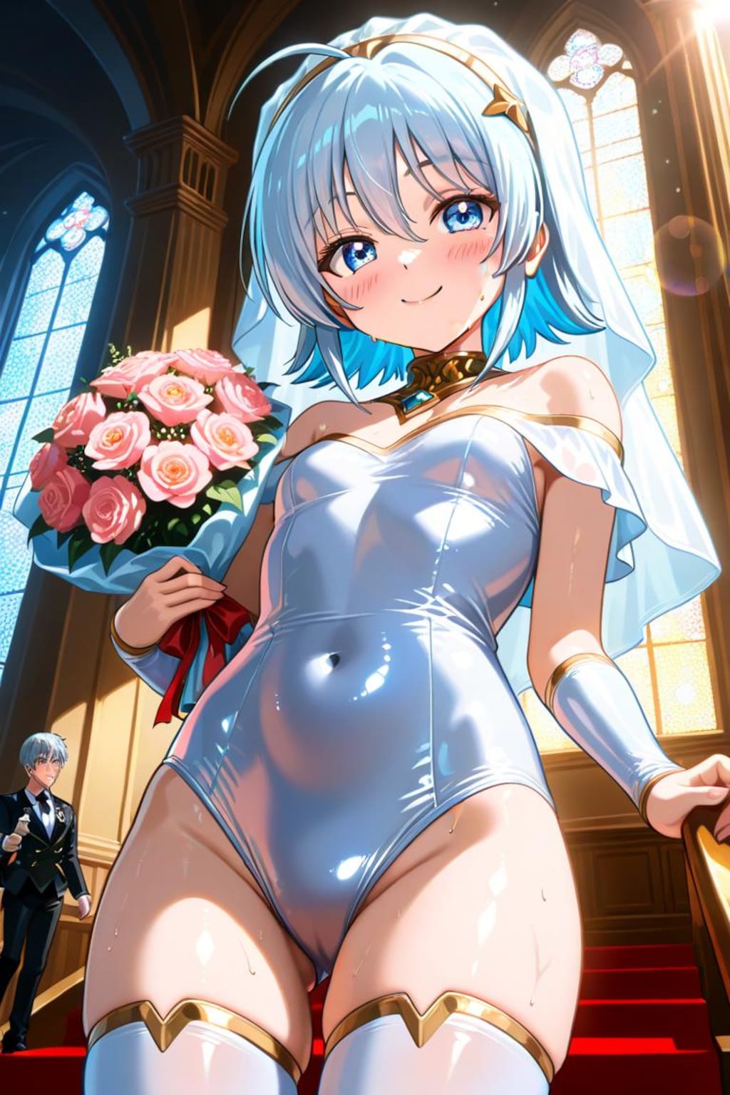 ハヤテのごとく　綾崎ハヤテ　ウェディングドレス