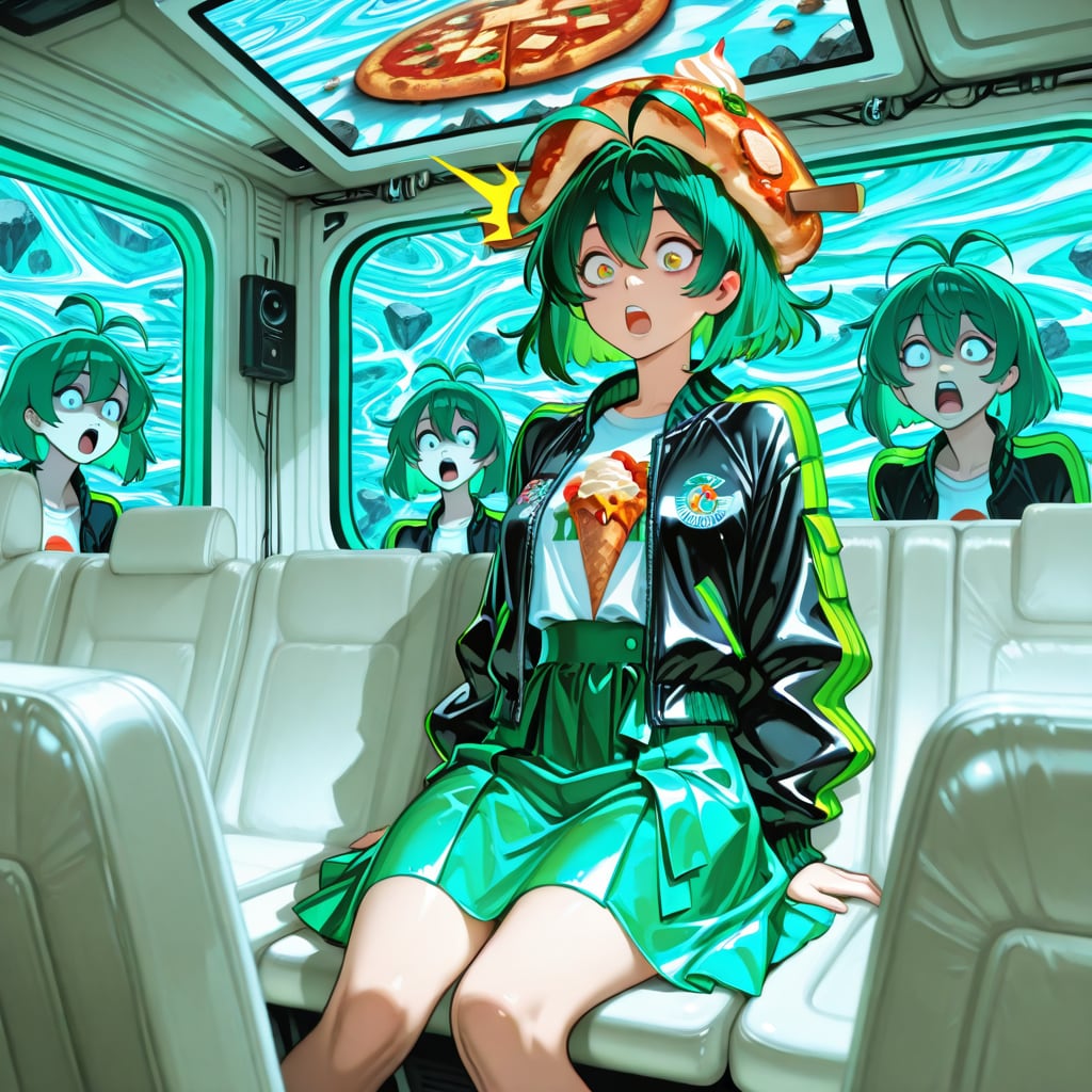 緑髪ちゃん
