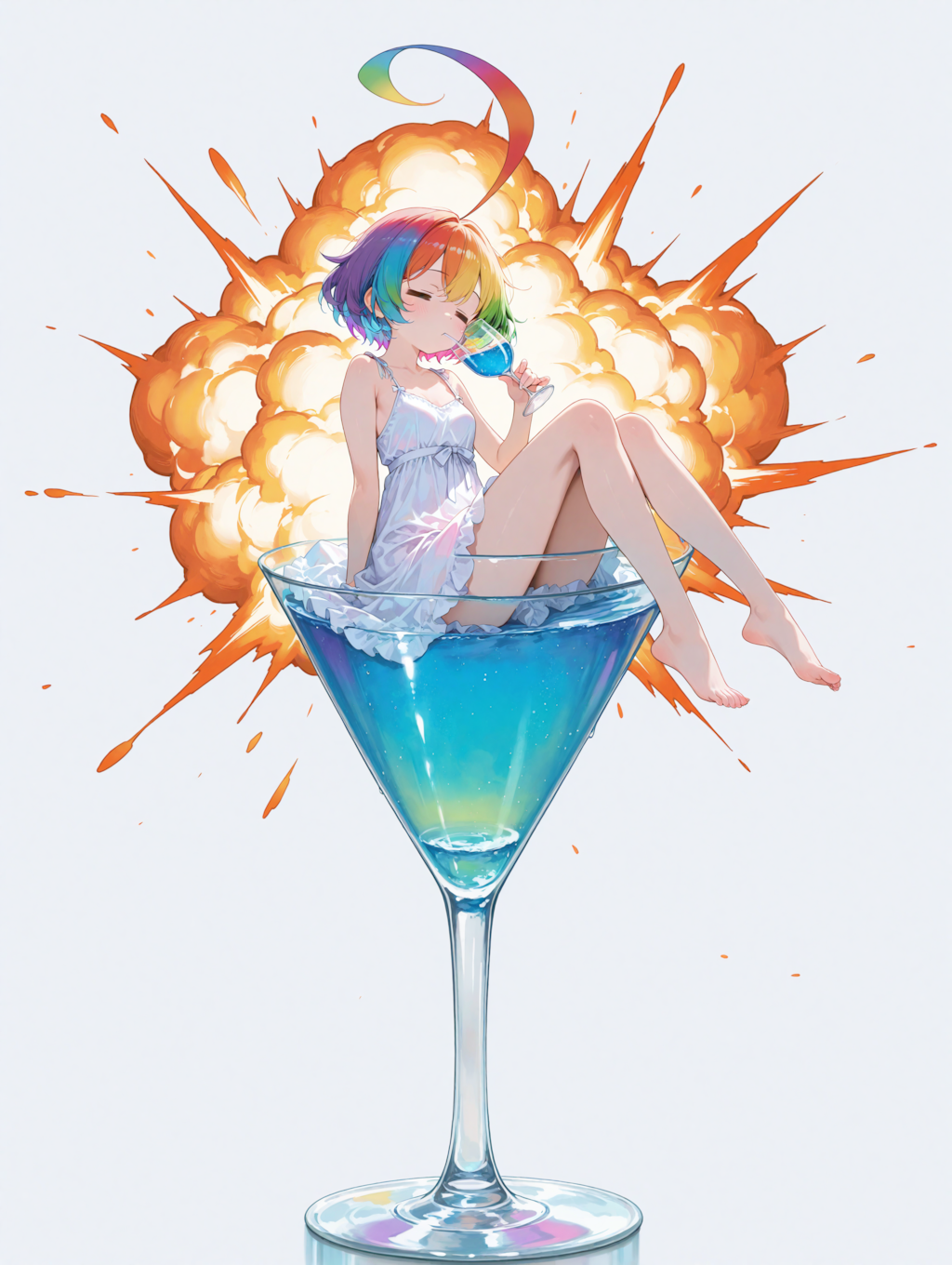 怪しい液体(飲用)の擬人化