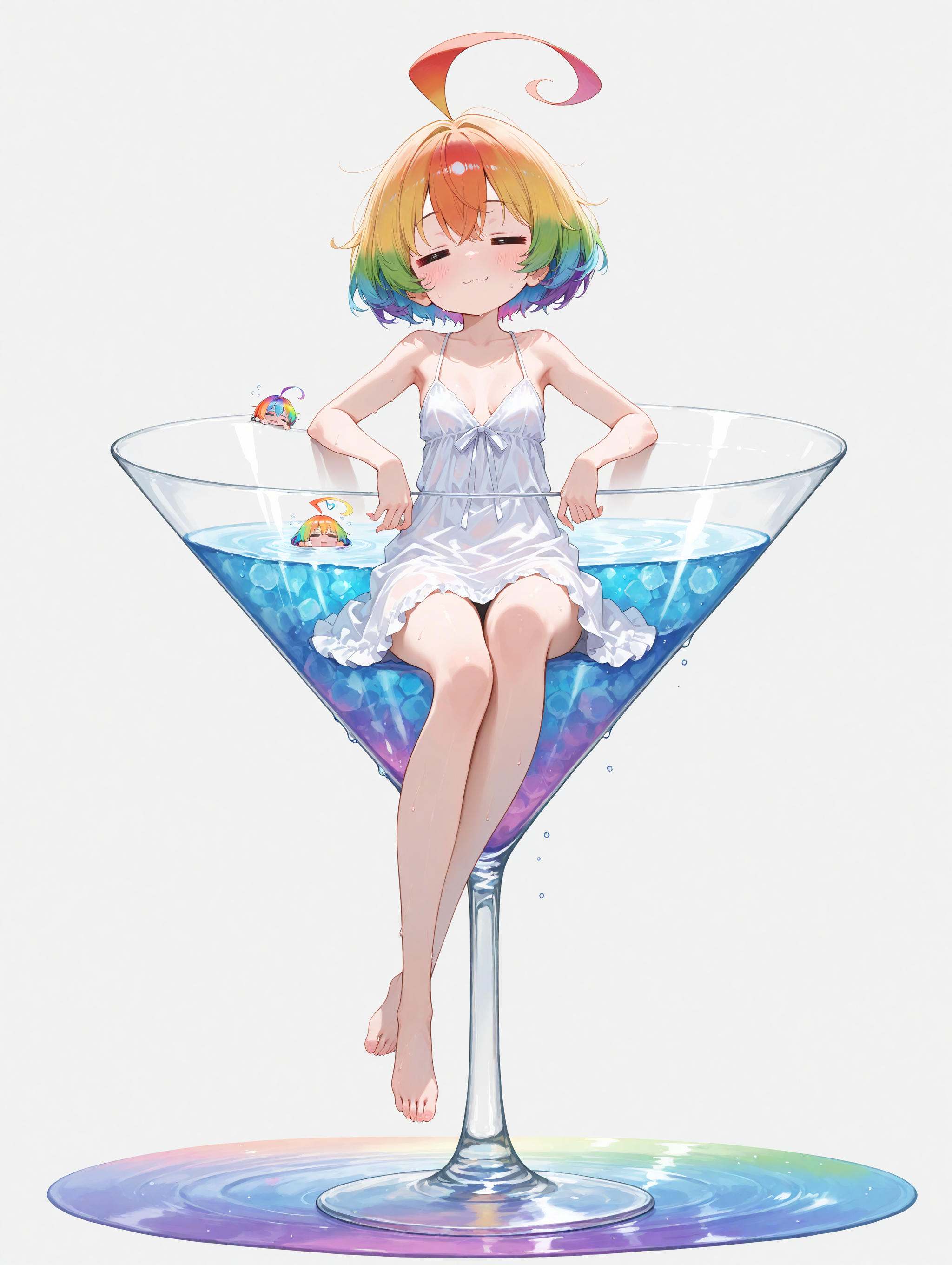 怪しい液体(飲用)の擬人化 | の人気AIイラスト・グラビア