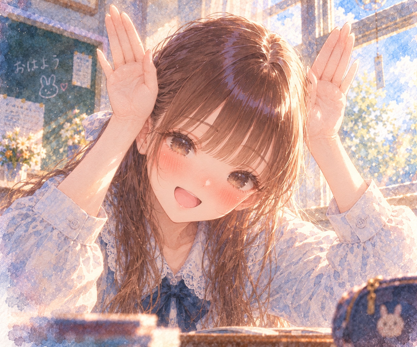 9/9 おはよウサギ🐰 | の人気AIイラスト・グラビア