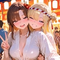 夏祭りイベントは終わりましたが（百合でぇと編） 7枚目