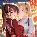 夏祭りイベントは終わりましたが（百合でぇと編） 3枚目