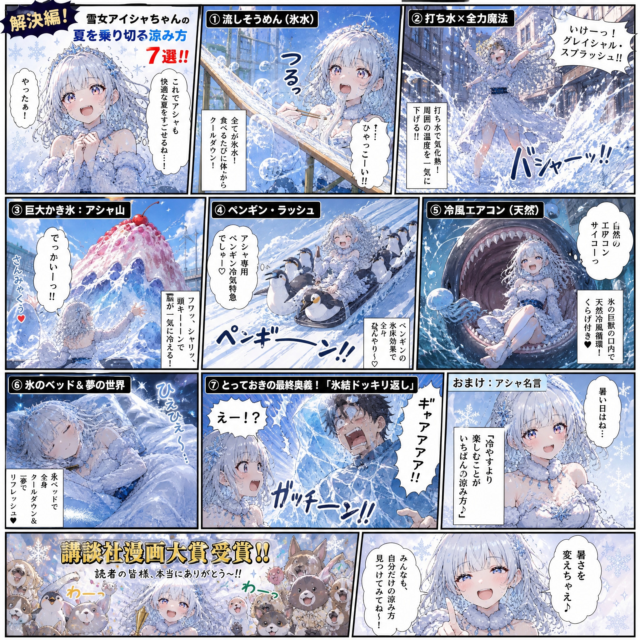 【お題に解答】夏を乗り切る涼み方7選