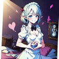 我が家のメイドさん/Elf maid loves her master 3枚目