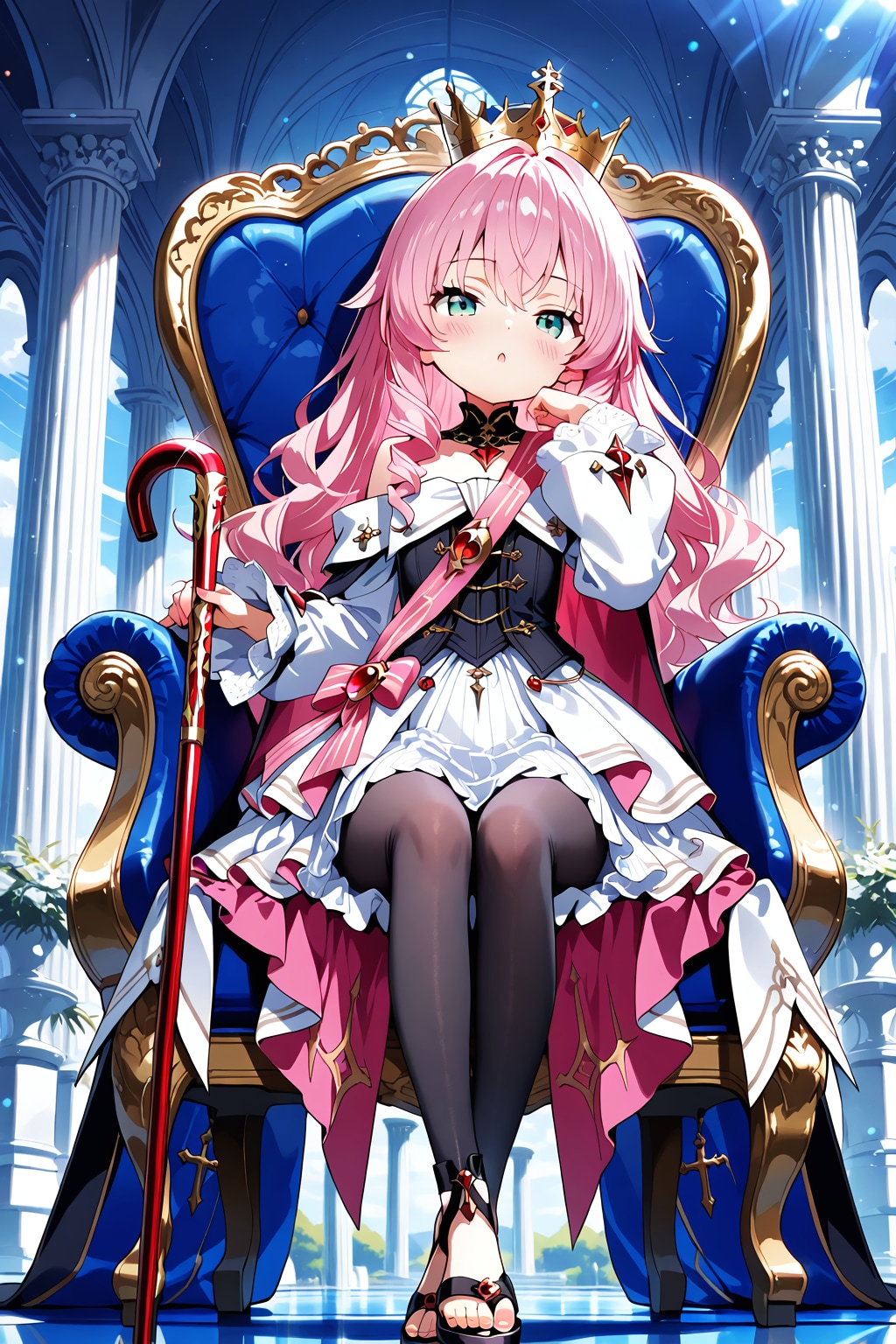 桃色王女の退屈な執務