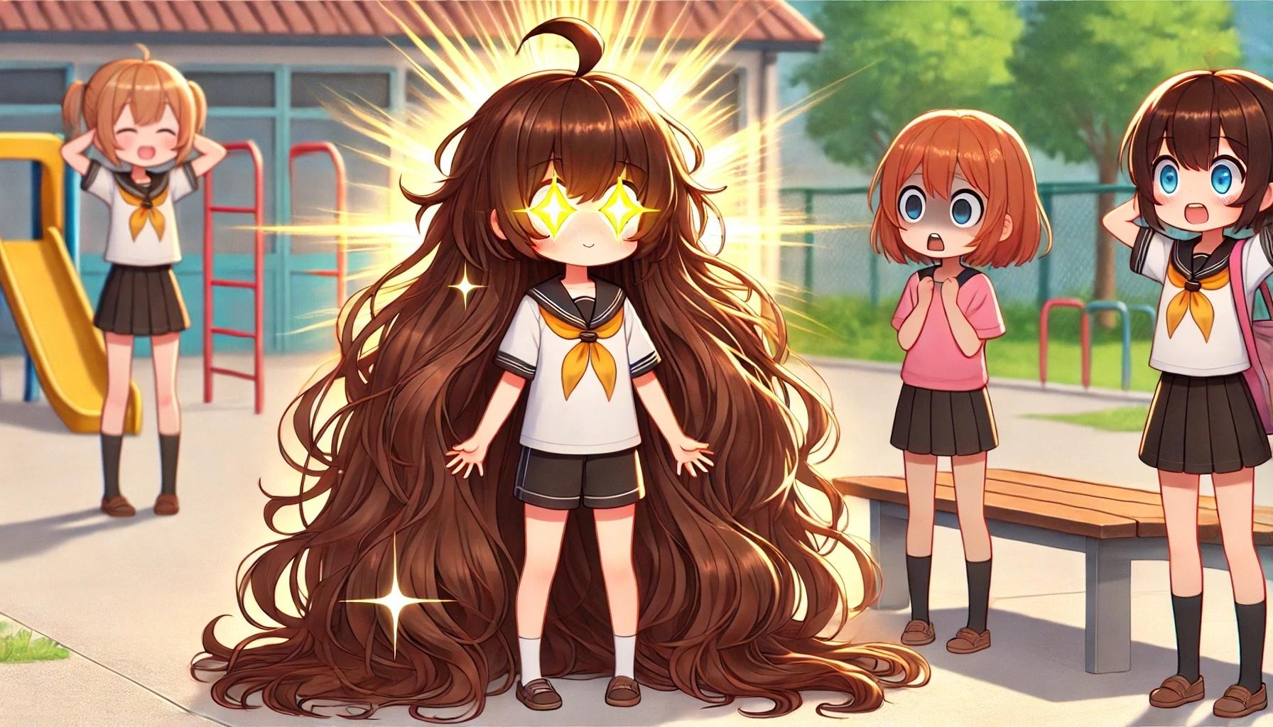 セクシーコマンドー 放課後キャンパスを放つ小さな女の子 | の人気AIイラスト・グラビア