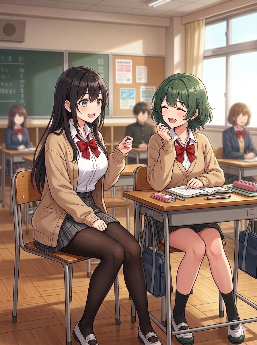 ukkrippさん家のノアちゃんと芽生ちゃん