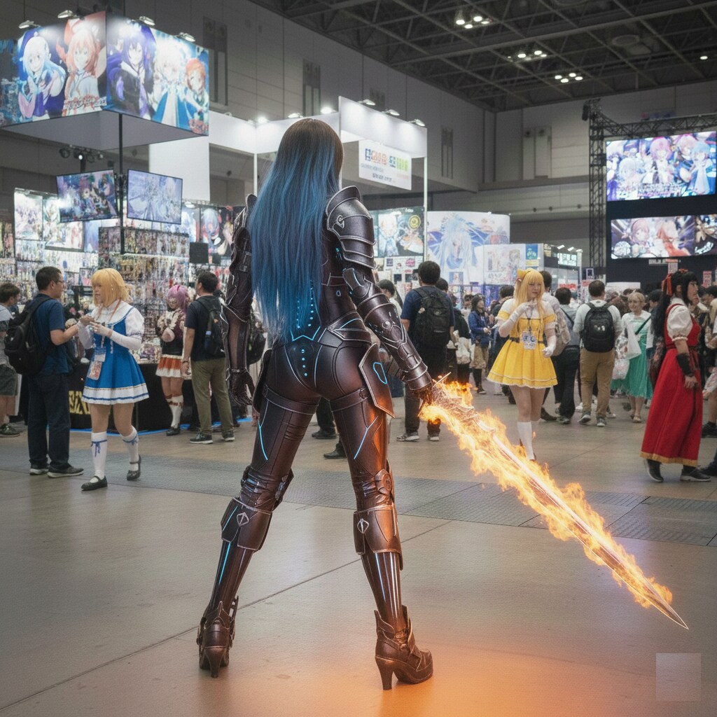 無題010（屋内のイベントで迷惑なコスプレイヤー）