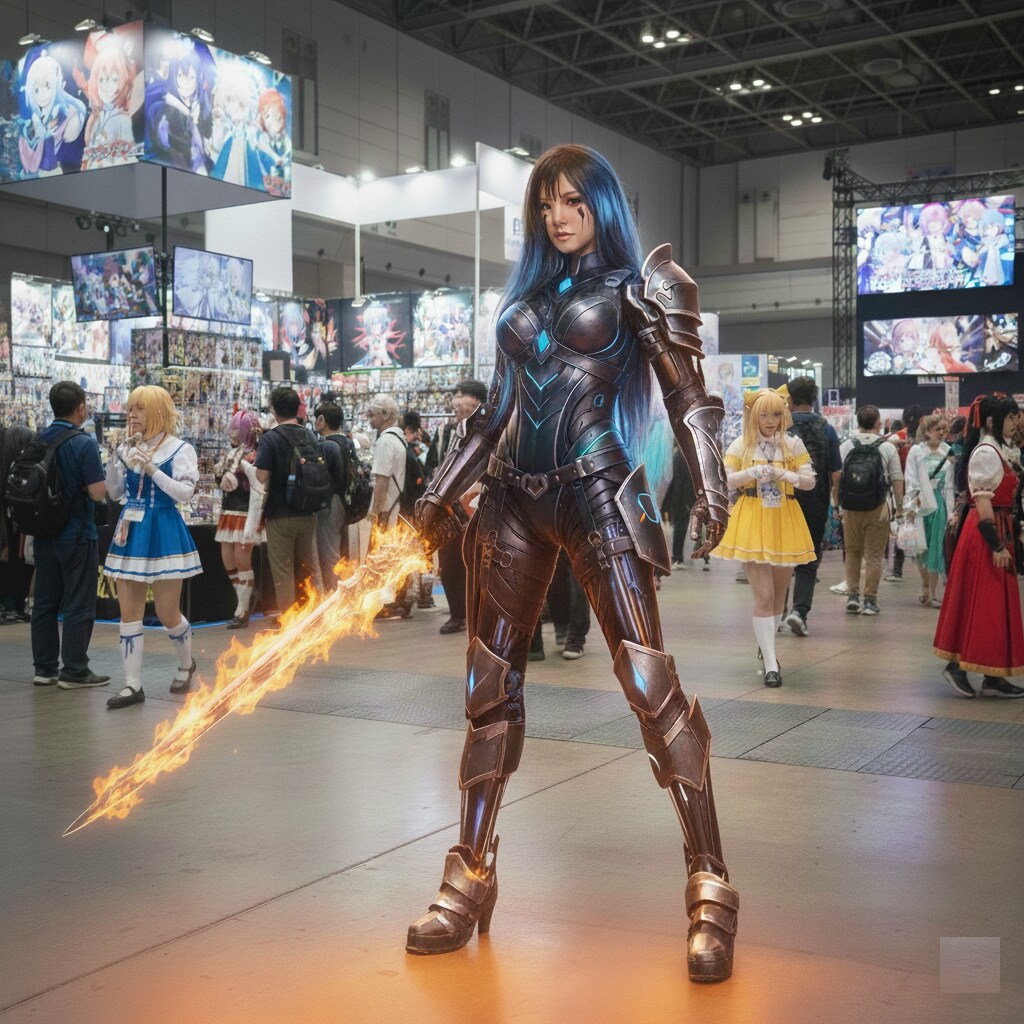 無題010（屋内のイベントで迷惑なコスプレイヤー）