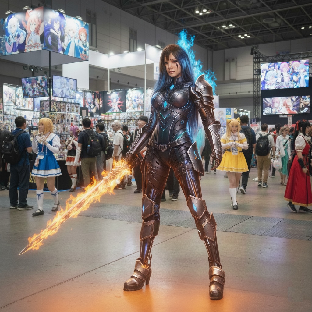 無題010（屋内のイベントで迷惑なコスプレイヤー）