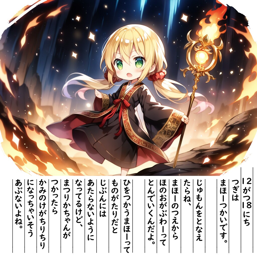 【絵日記】まほーつかいさんです