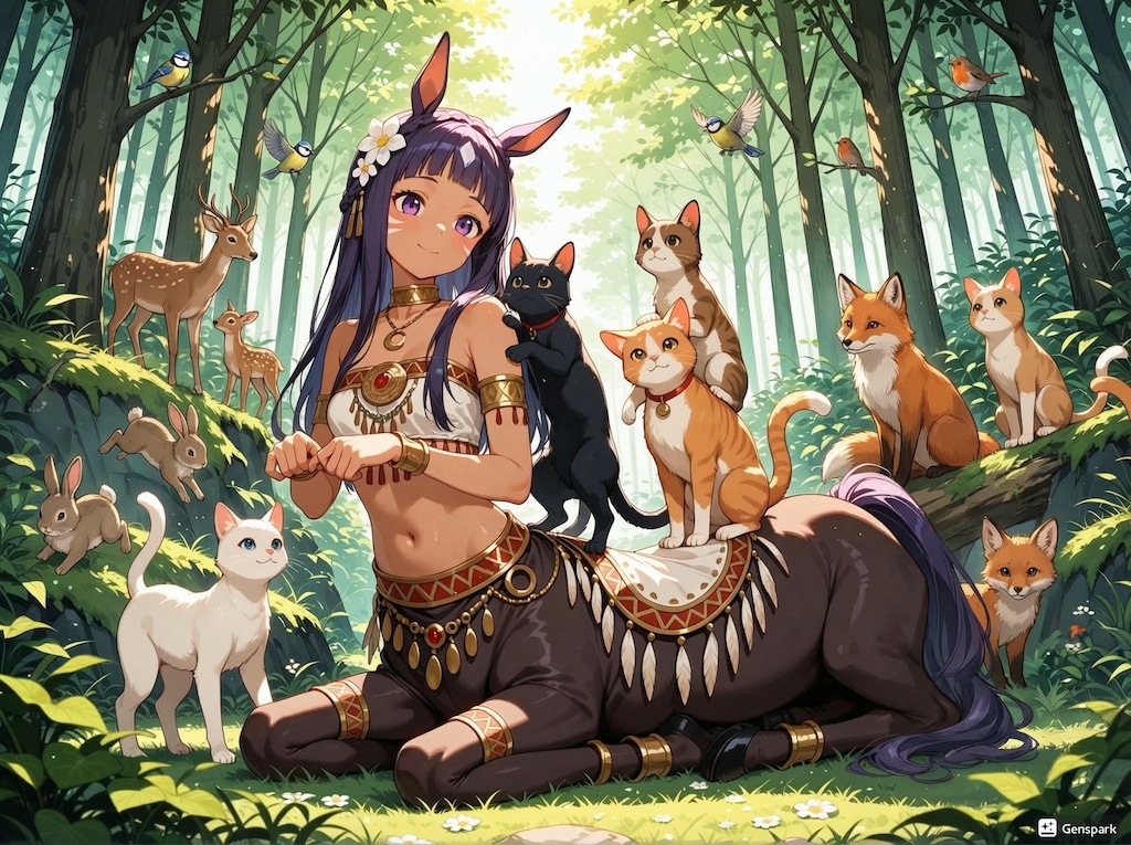 ムーンペタルさんの森のひととき