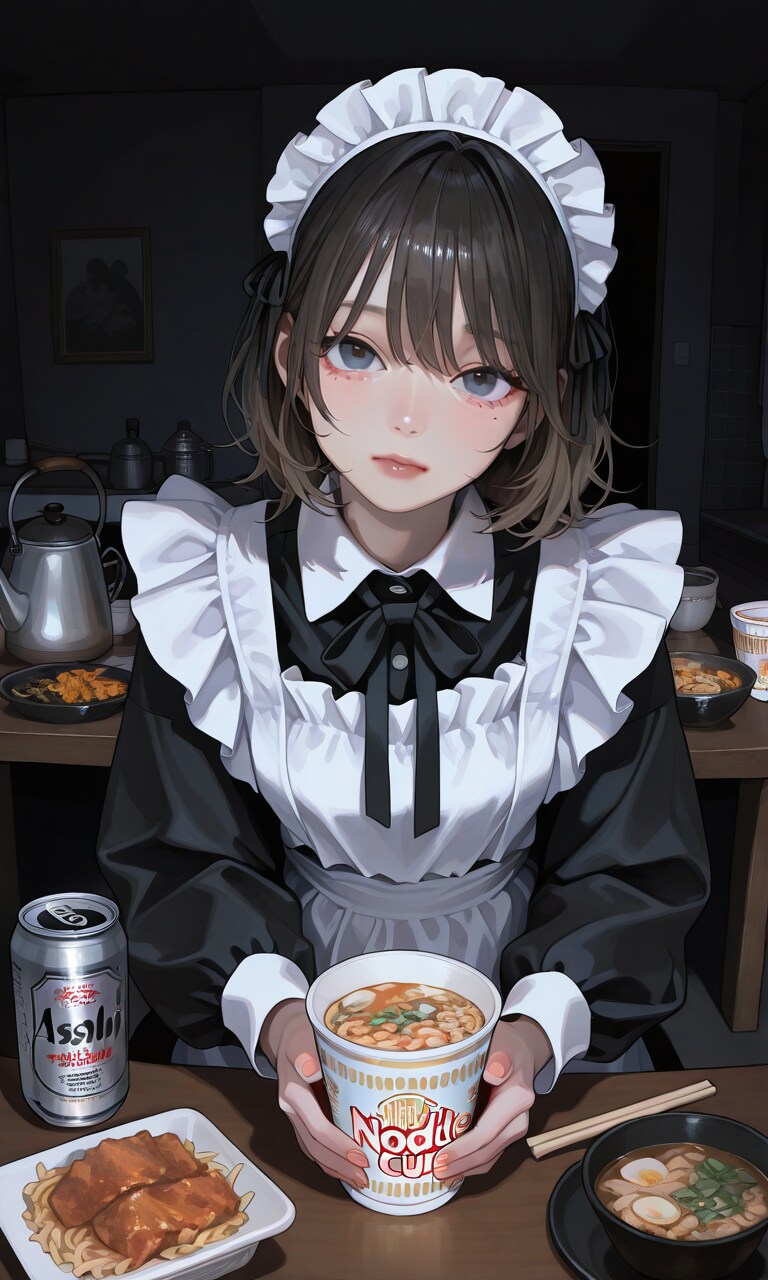 ご主人様、夕食のお時間です♪