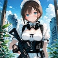 中乳軍として戦うメイドさん 3枚目