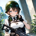 中乳軍として戦うメイドさん 4枚目