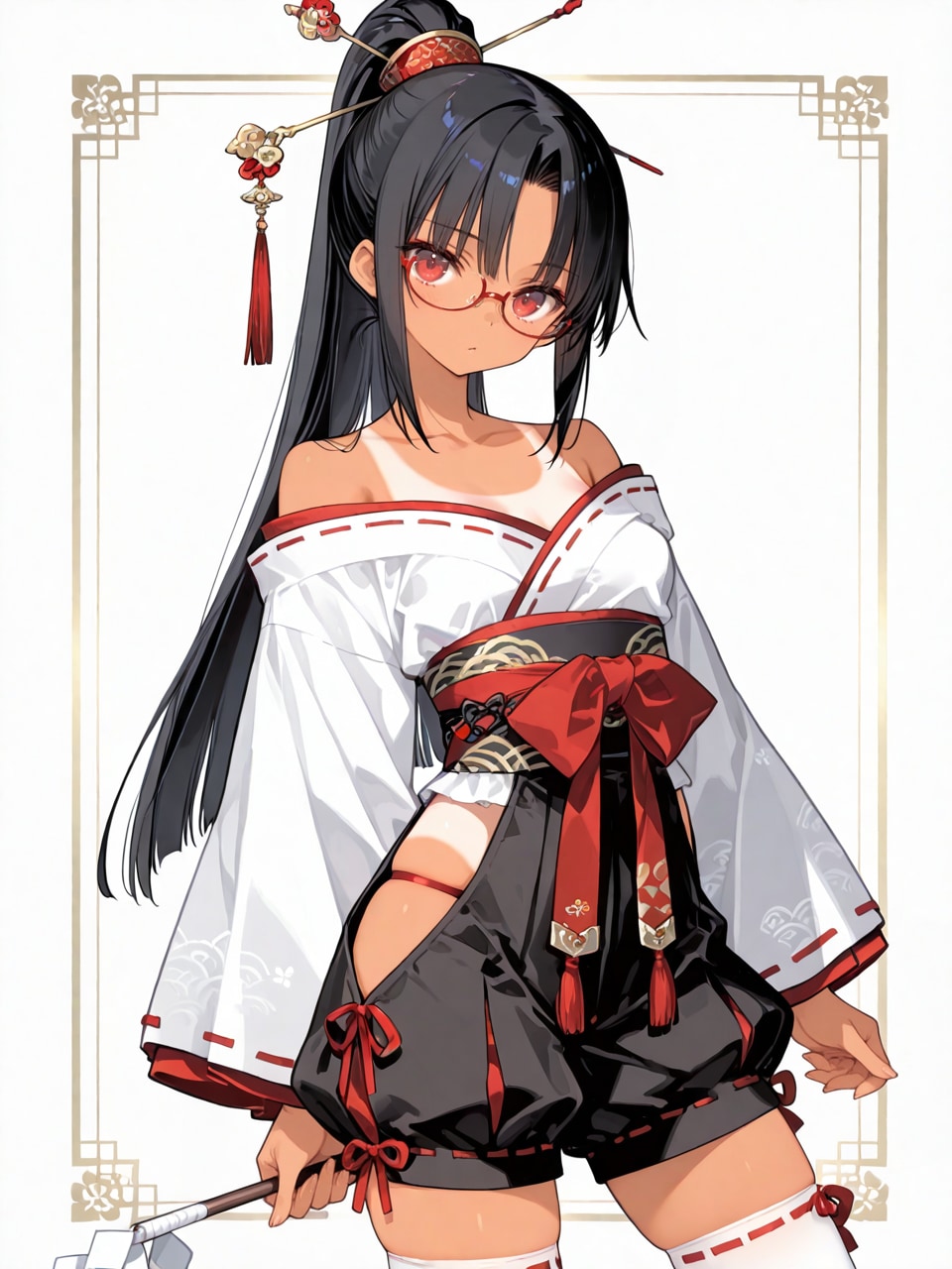 日焼巫女