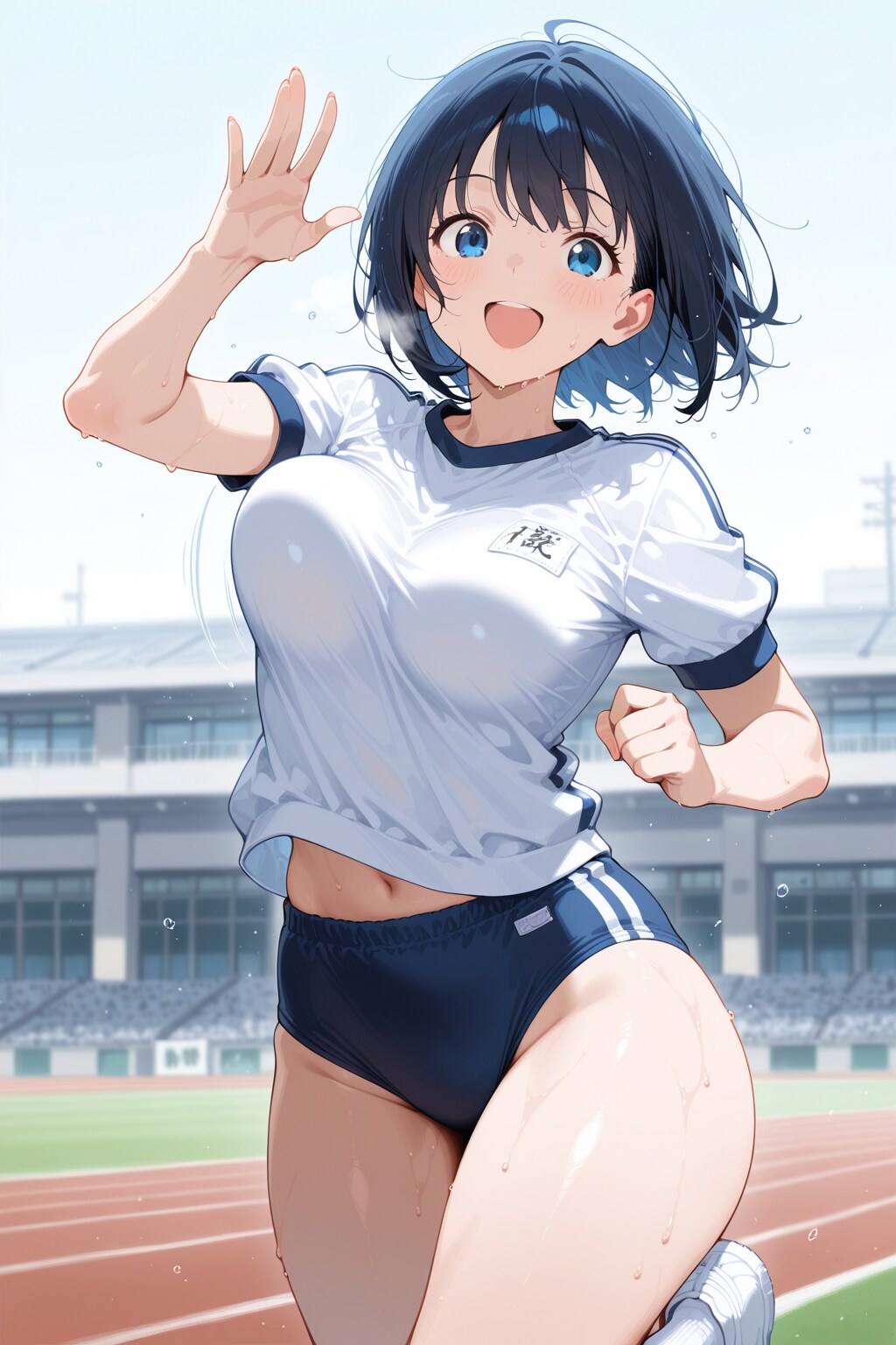 走る陽向ちゃん