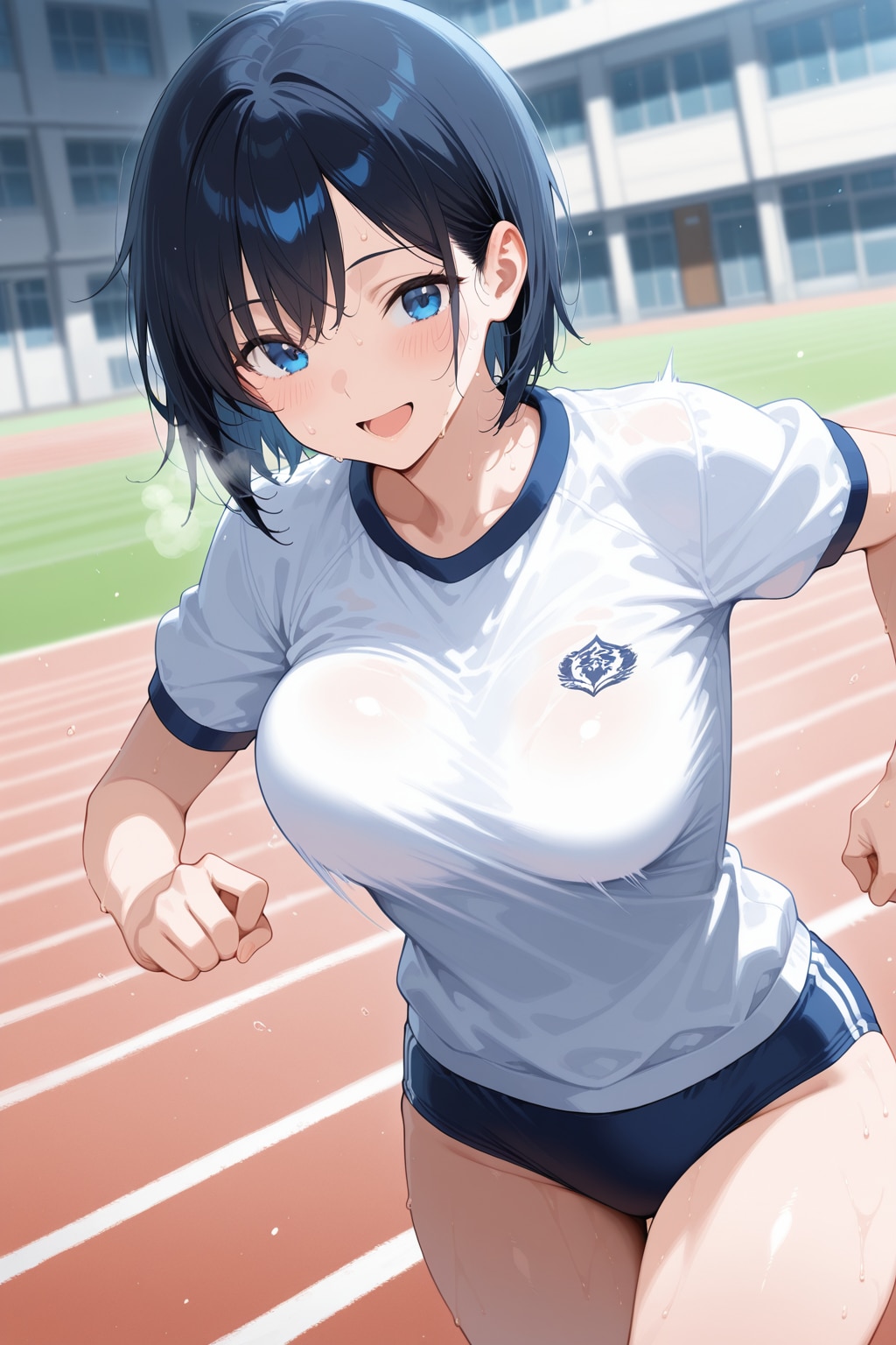 走る陽向ちゃん