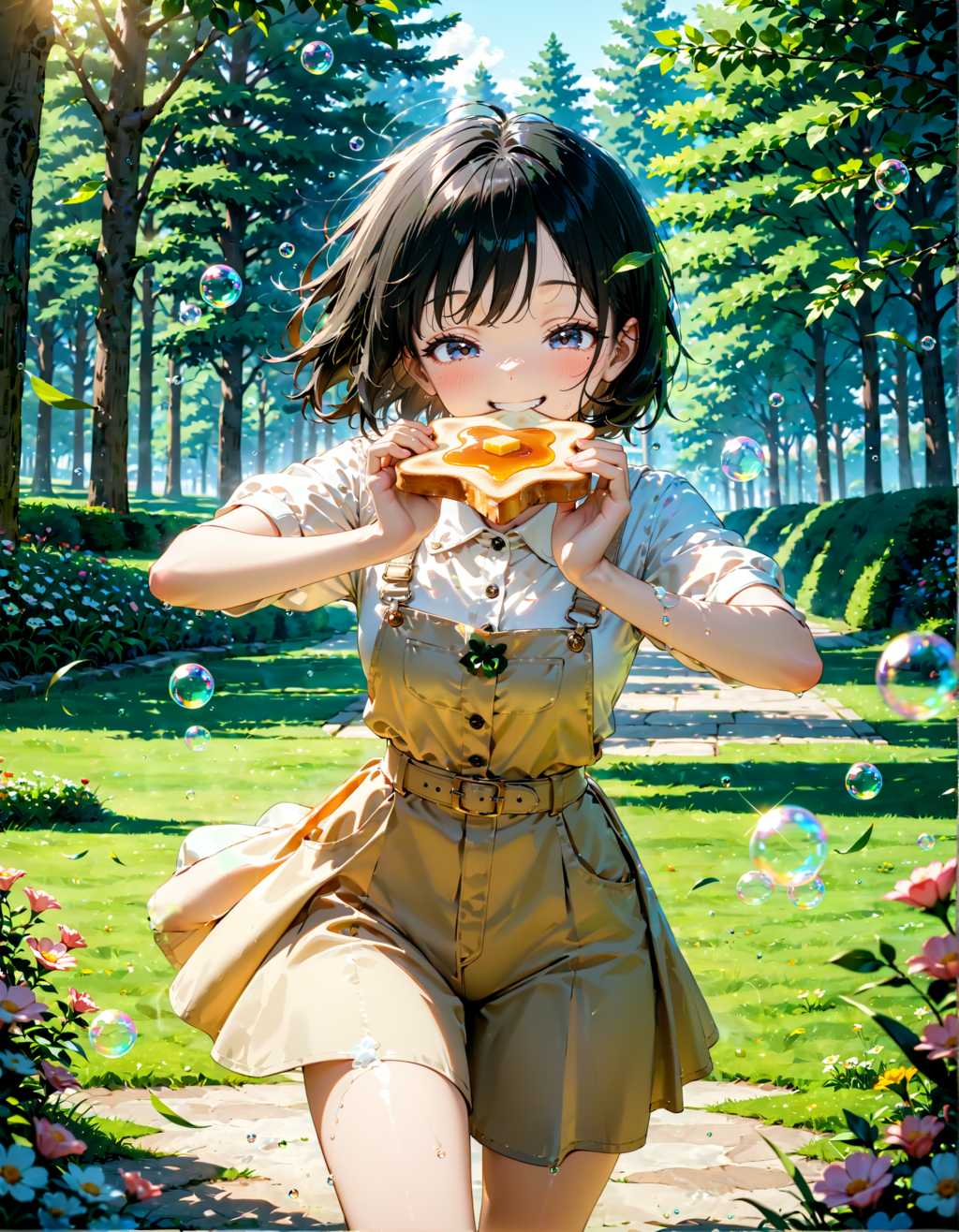 今日はシャボン（せっけん）の香りの日。高級食パン文化の日。芝の日　その６