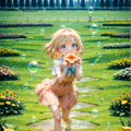 今日はシャボン（せっけん）の香りの日。高級食パン文化の日。芝の日　その６ 7枚目