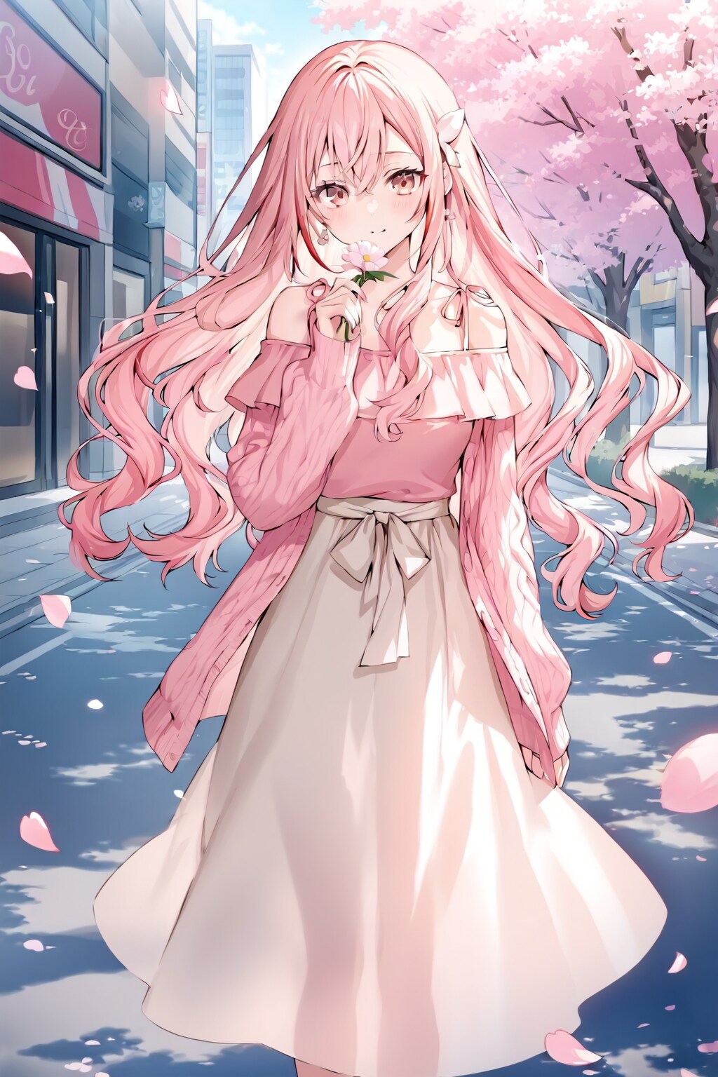 春街散歩 | の人気AIイラスト・グラビア