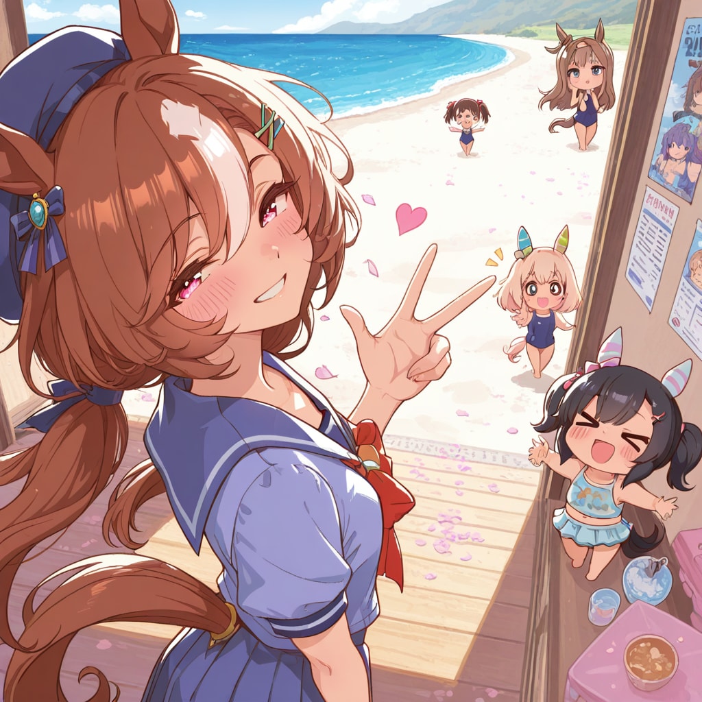 ちびちゃん、正方形生成版。