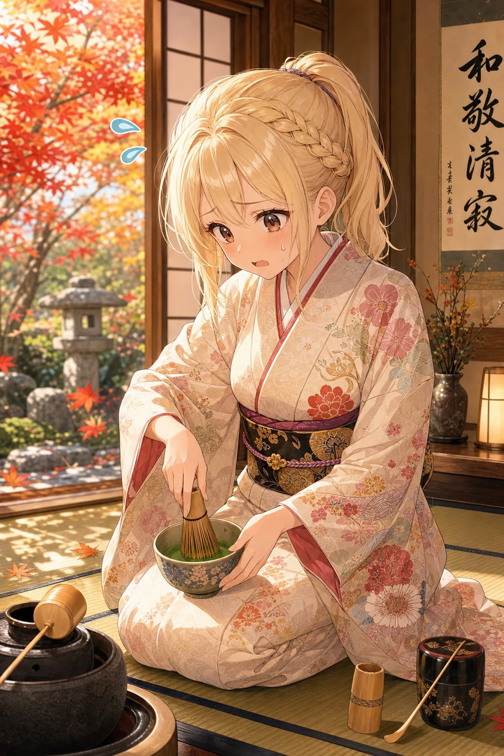 お茶点ては難しいうちのお嬢さま