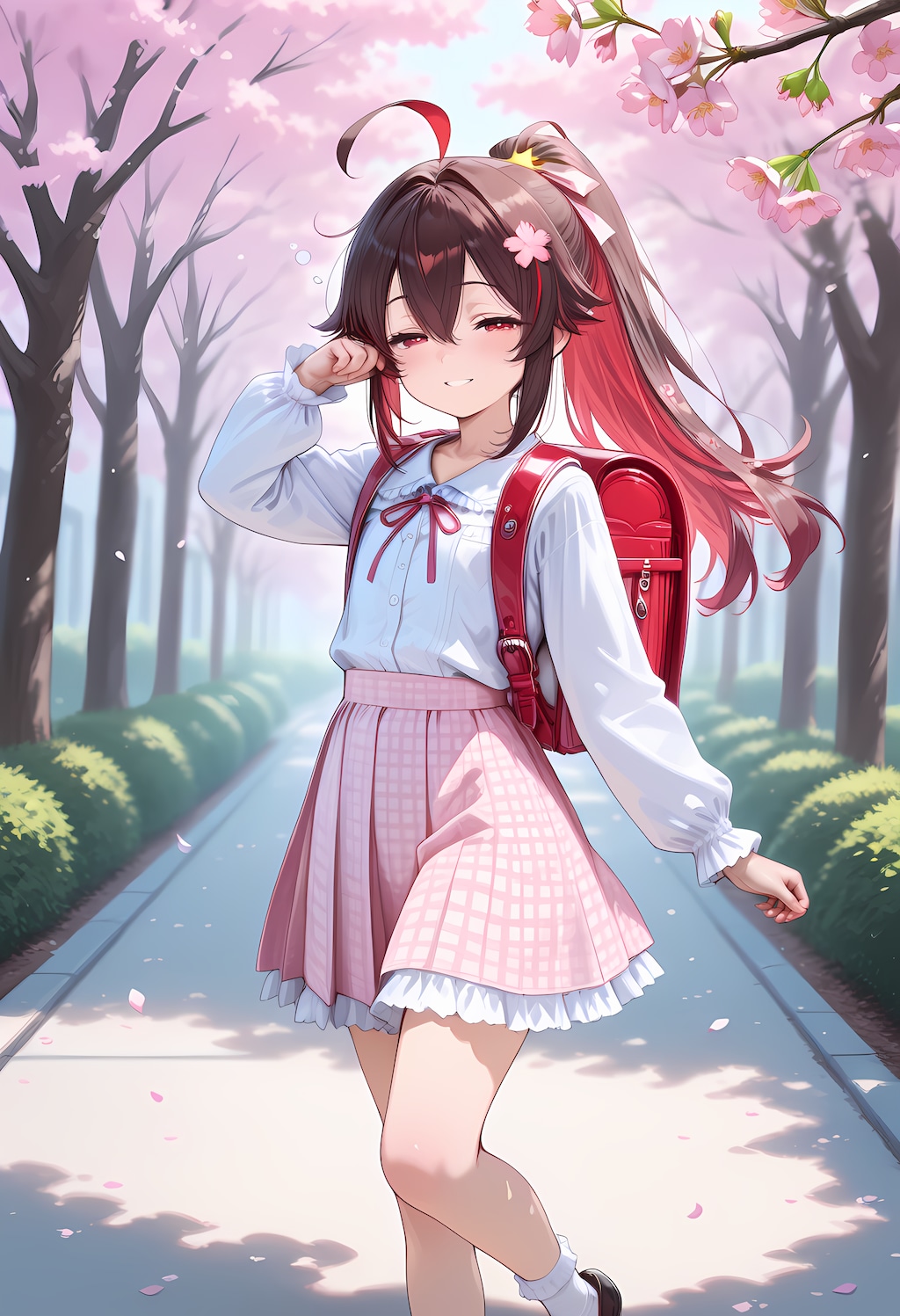 うちの子の春衣装