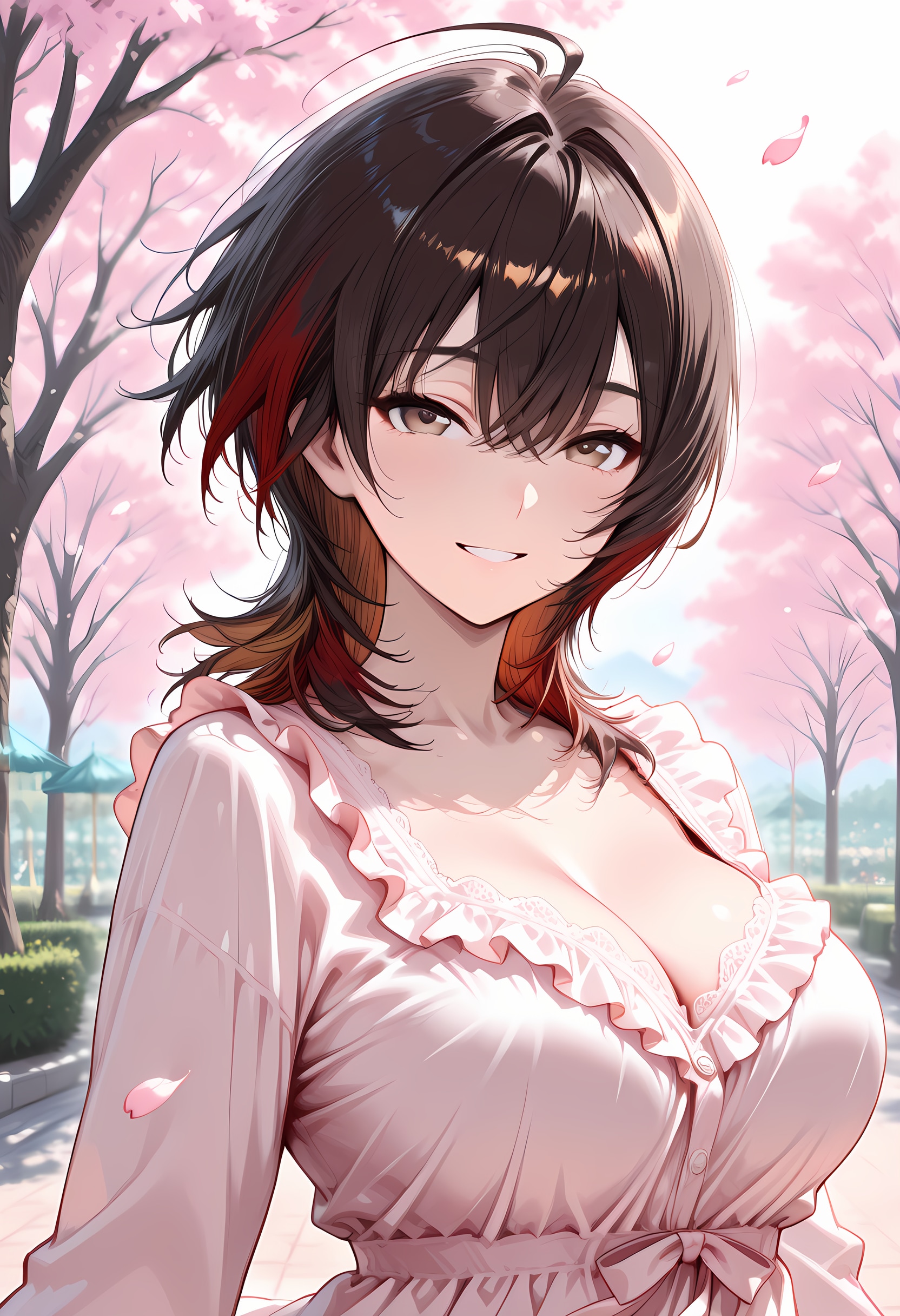 うちの子の春衣装 | の人気AIイラスト・グラビア