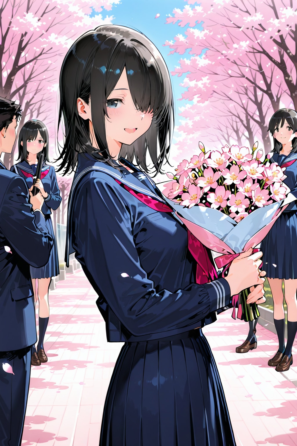 めかくれ女子＃１３０ | の人気AIイラスト・グラビア