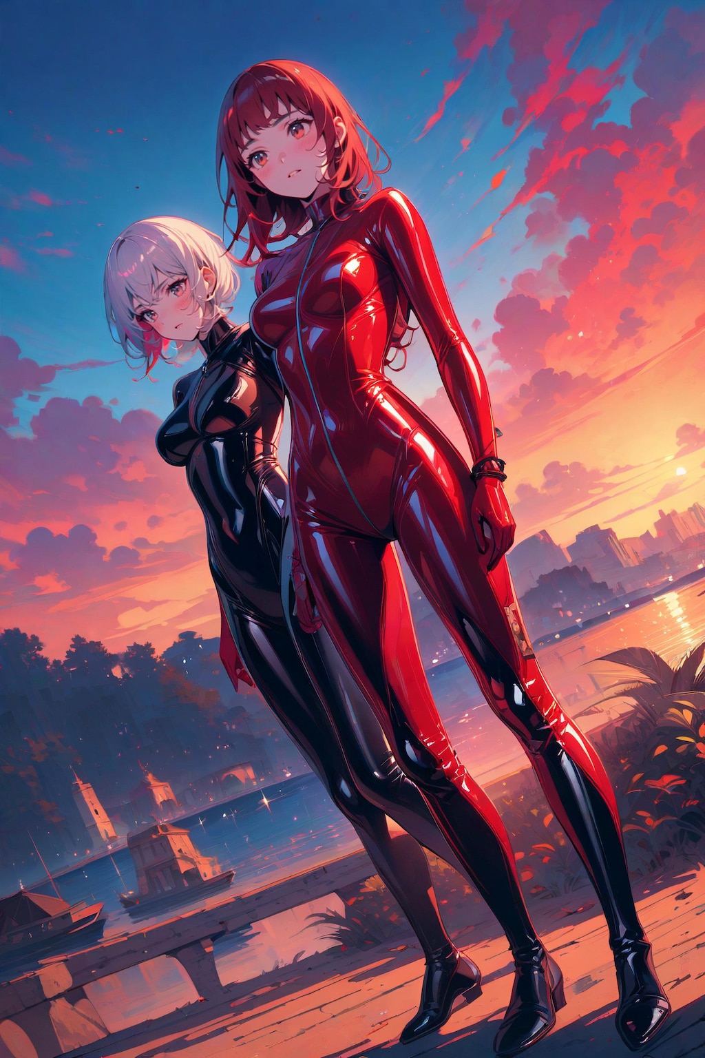 ラバースーツなお姉さん💕91