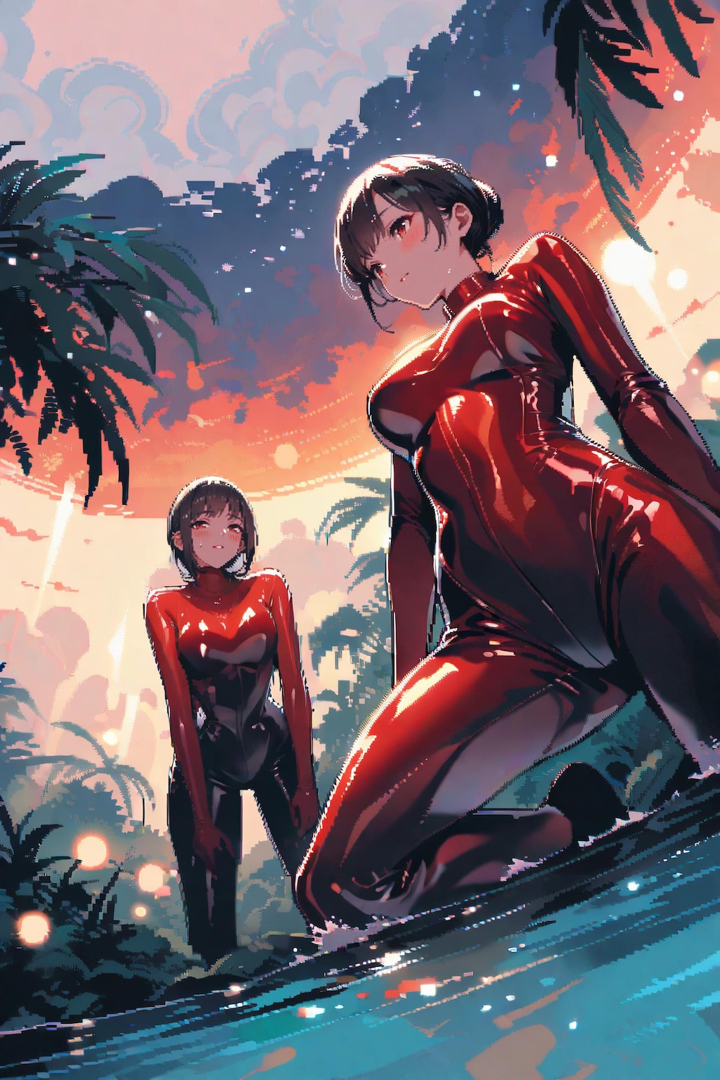 ラバースーツなお姉さん💕91