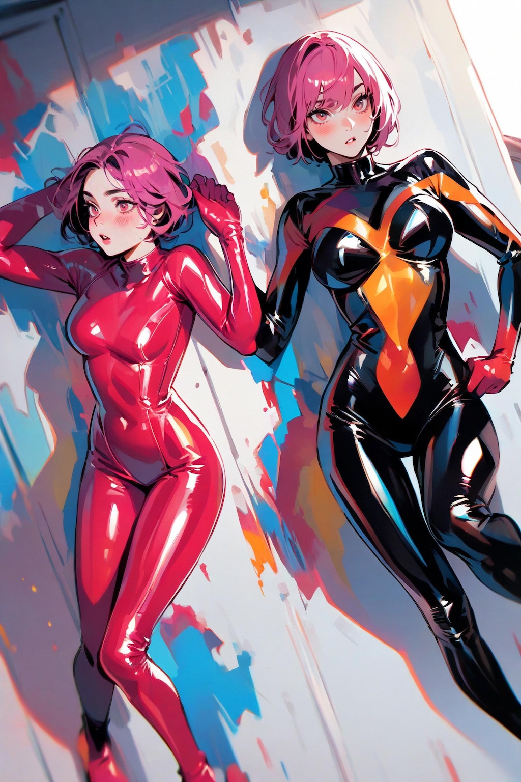 ラバースーツなお姉さん💕91