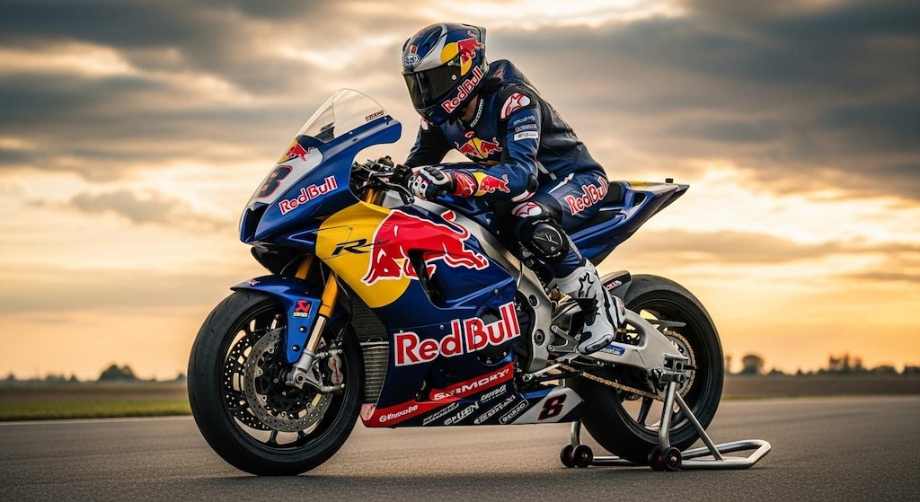 レッドブルレーシングバイク