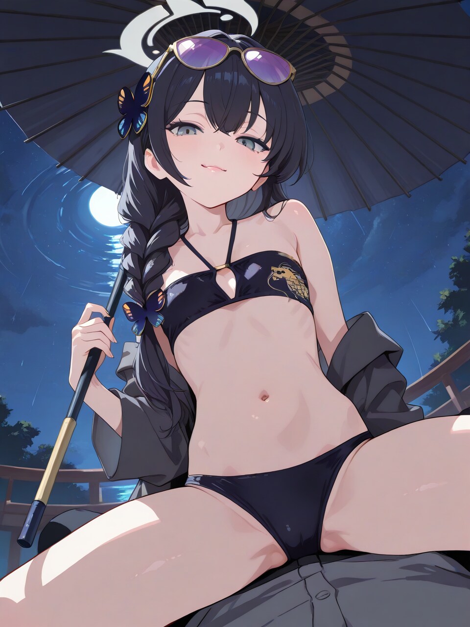 月が綺麗とな...？