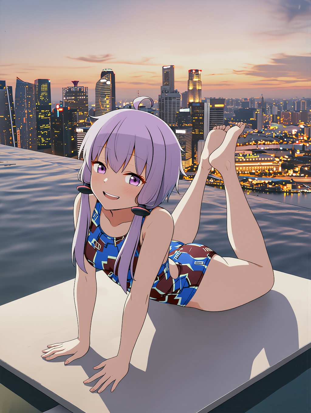 結月ゆかりの競泳水着姿　詰め合わせ　第3弾