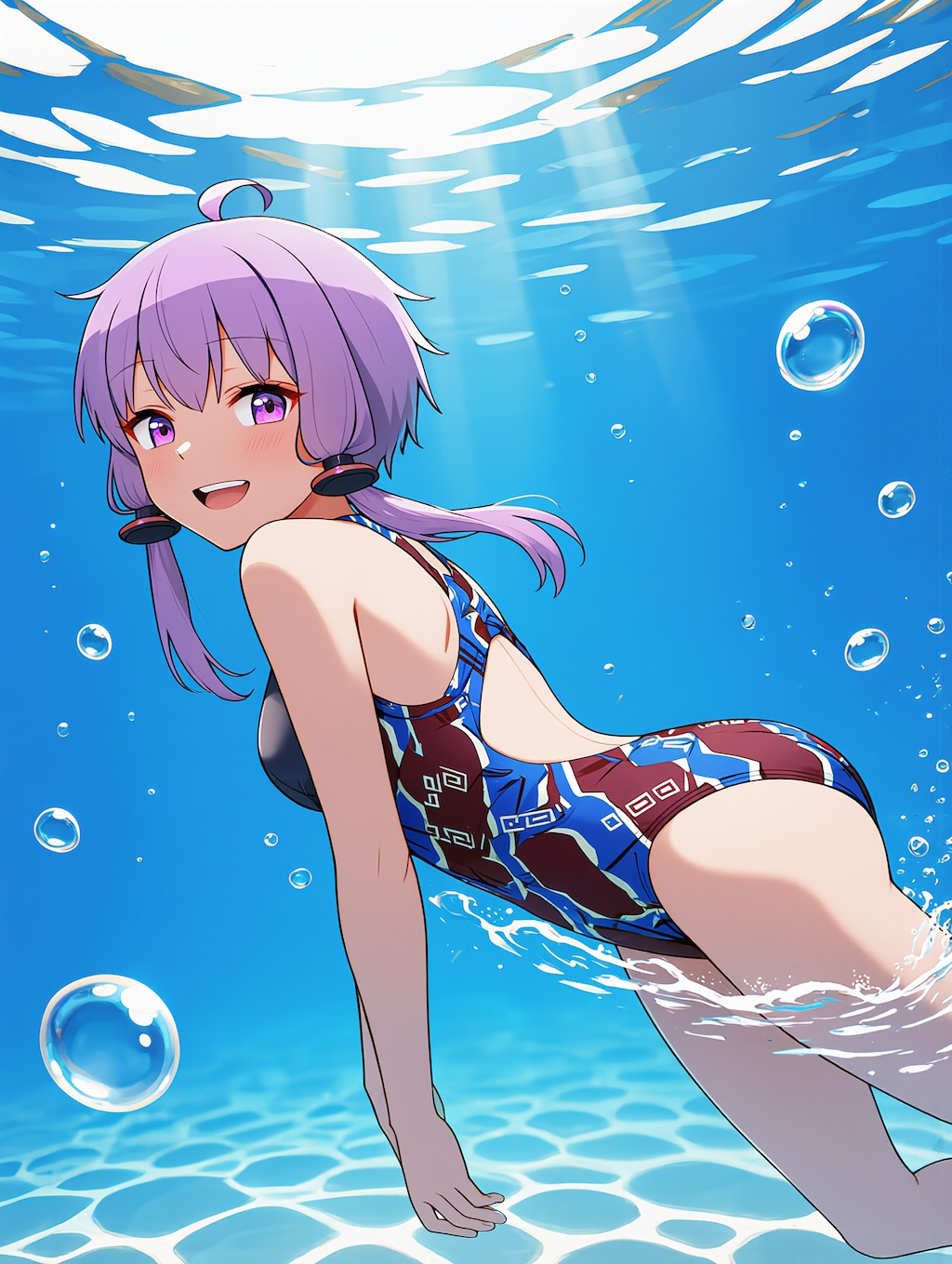 結月ゆかりの競泳水着姿　詰め合わせ　第3弾