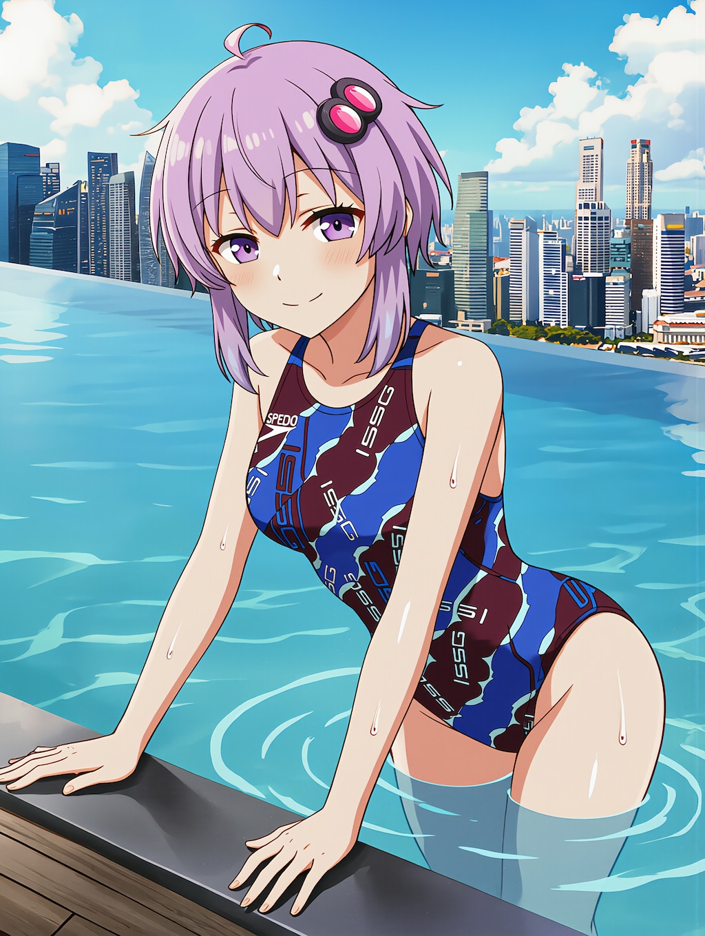 結月ゆかりの競泳水着姿　詰め合わせ　第3弾