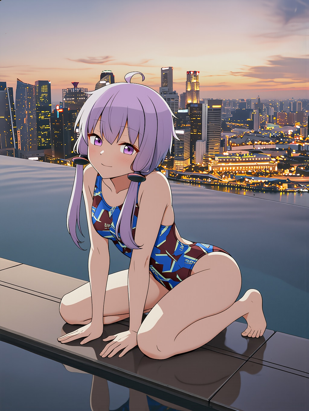 結月ゆかりの競泳水着姿　詰め合わせ　第3弾