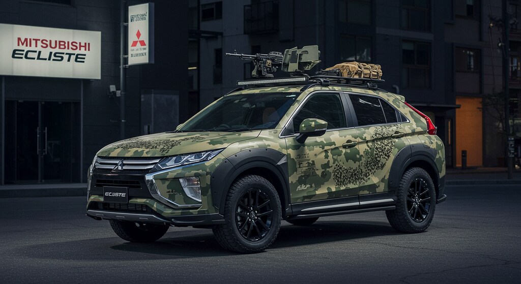 エクリプスクロス軍用車