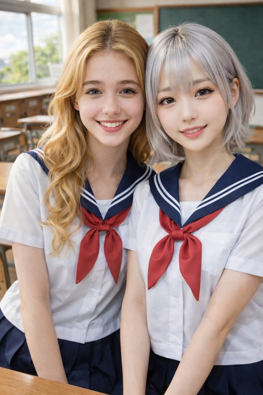 【masamin先輩のまねっこ投稿】チャーミー💛里美ちゃんと一緒に期末試験前です💛