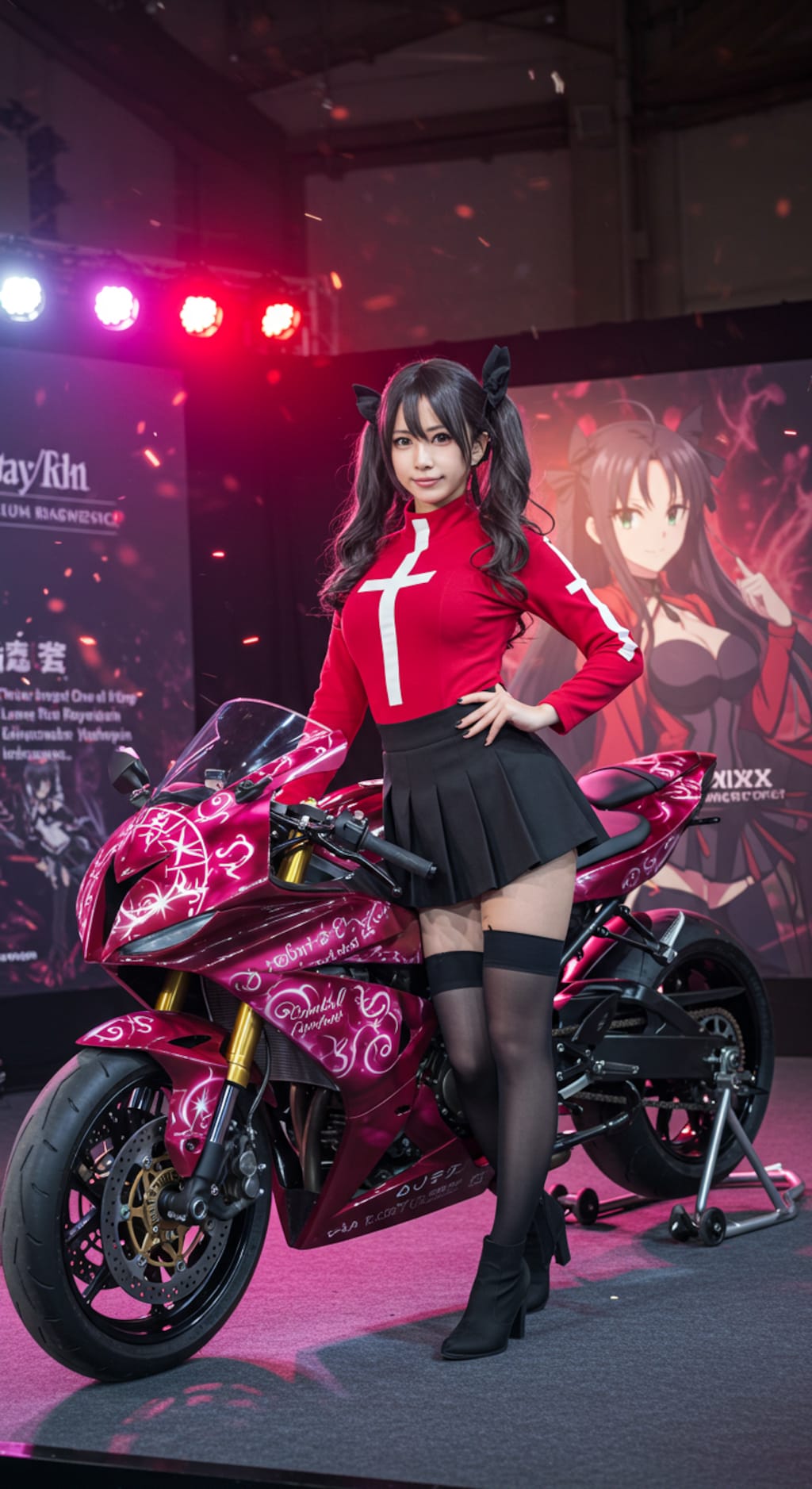 クールビューティー凛：サーキットを彩る魅惑の魔術師