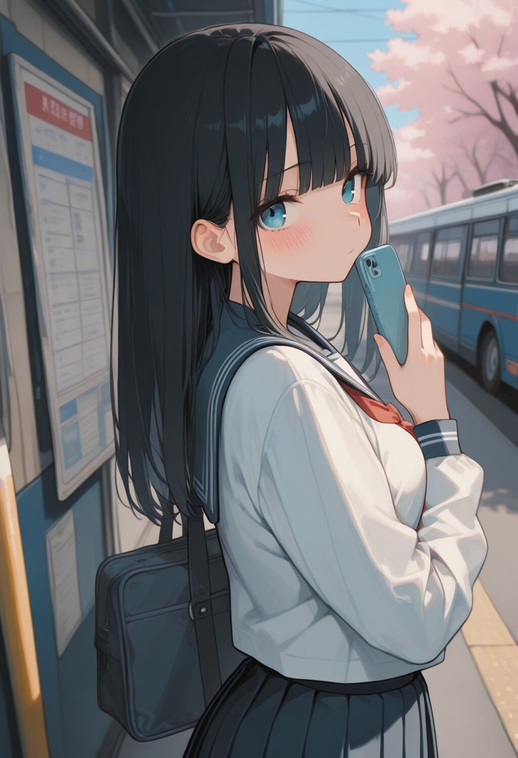 バス停(boleromix Illustrious)