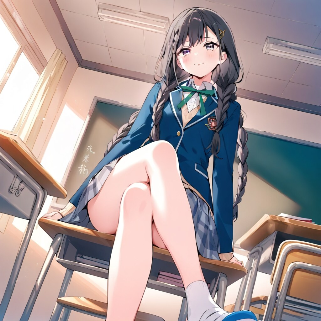 おさげちゃん | の人気AIイラスト・グラビア