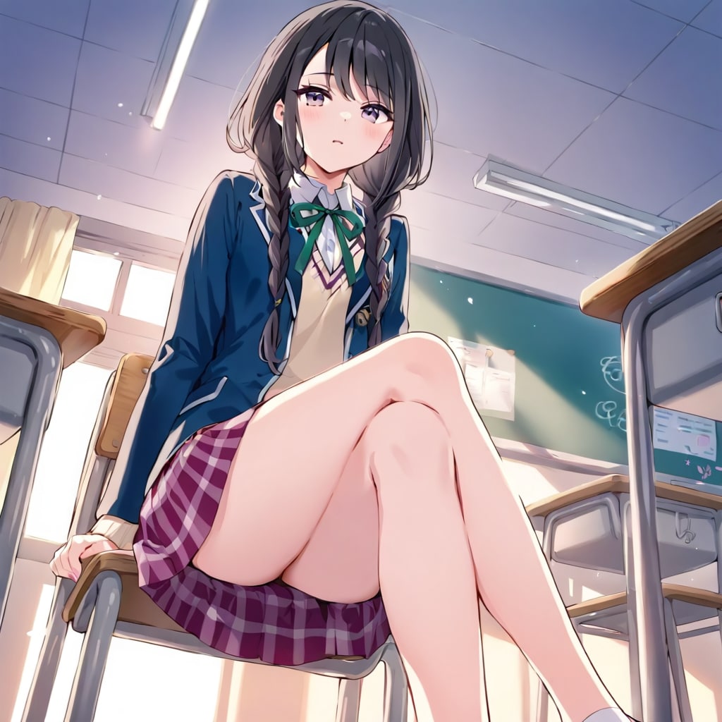 おさげちゃん