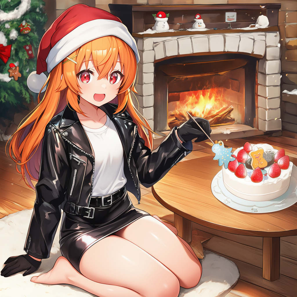 ららちゃん　楽しいクリスマス（おやつタイム）