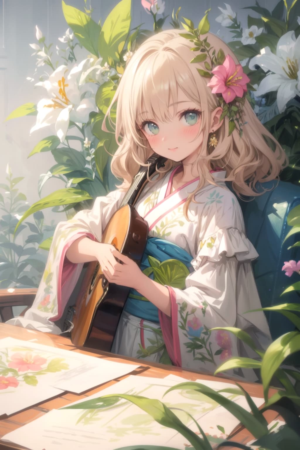 ギター少女 | の人気AIイラスト・グラビア