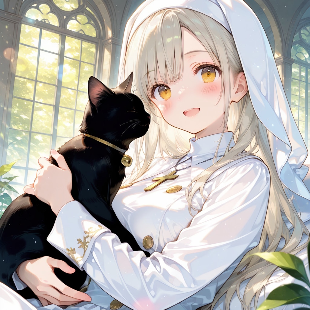 甘える猫