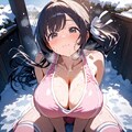 雪なのに外で？ 5枚目